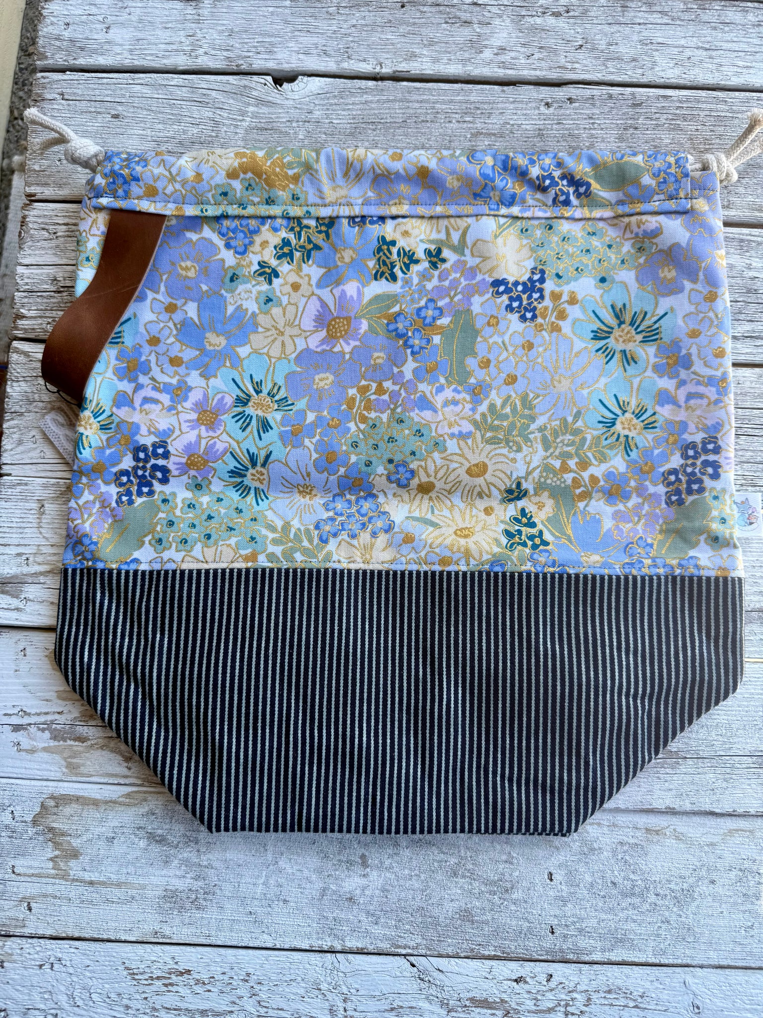 Big Boss - Mimi in Blue/railroad denim waxed (Copy)