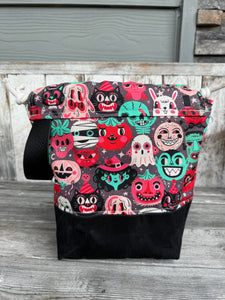 Lil Boss - cute creeps/black waxed canvas