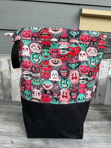 Big Boss - cute creeps/black waxed canvas
